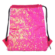 Promotional Gift Bag Shining Glitter Mermaid Sequin Drawstring Bags With Logo